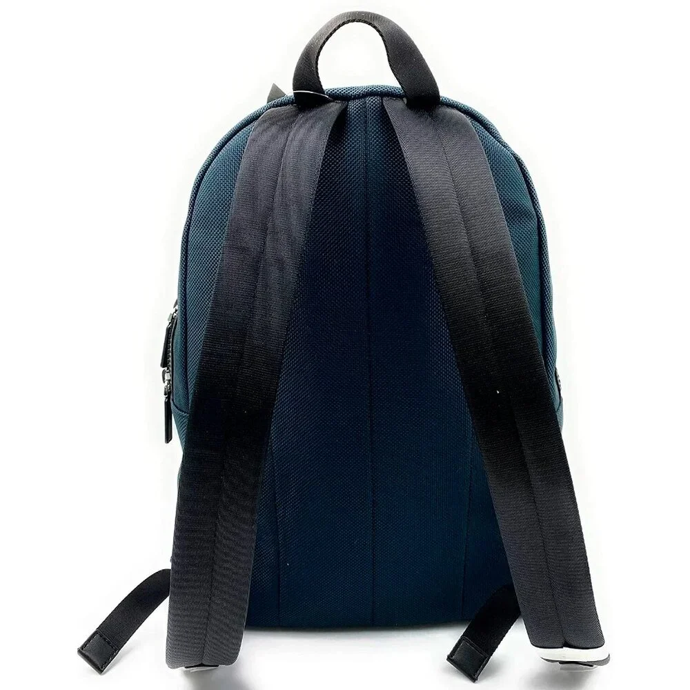 S Michael Kors Kent Sport Navy Blue Nylon Large Backpack 37F9LKSB2C $398 Retail